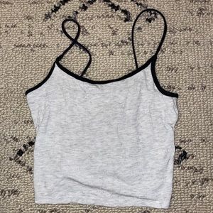 Pacsun soft n cute grey top